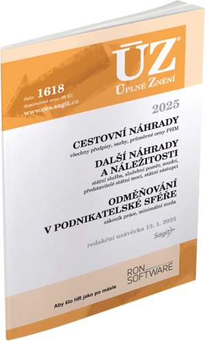 Cestovní náhrady 2025