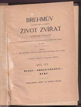Alfred Brehm: Brehmův illustrovaný život zvířat