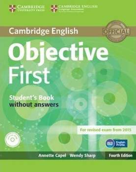 Objective First Student's Book Without Answers with CD-ROM