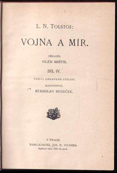 Lev Nikolajevič Tolstoj: Vojna a mír