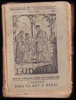 Václav Š Kronus: Pro vlast a víru, ročník XXIX