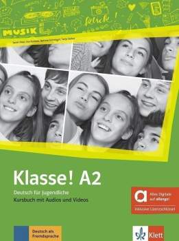 Sarah Fleer: Klasse! 2 (A2) – Hybride Ausgabe – Kursbuch + MP3/Video allango.net + Lizenz (24 Monate)