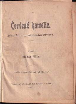 Otakar Filip: Červené kamelie