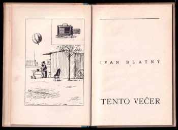 Ivan Blatný: Tento večer
