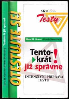 Horst H Siewert: Tentokrát již správně! : intenzivní příprava testů