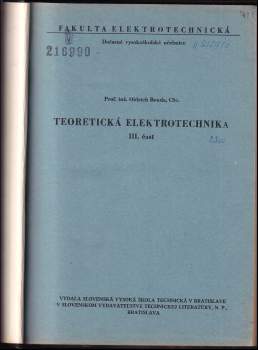 Oldrich Benda: Teoretická elektrotechnika