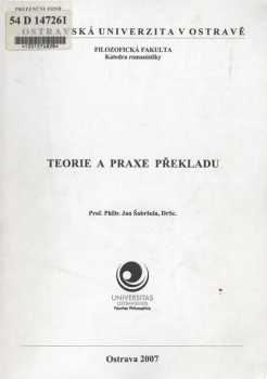 Teorie a praxe překladu