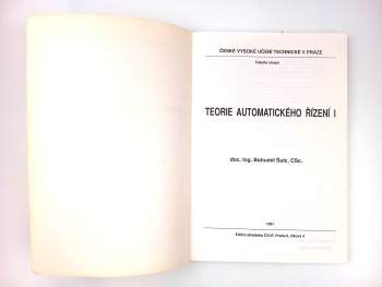 Teorie automatického řízení I