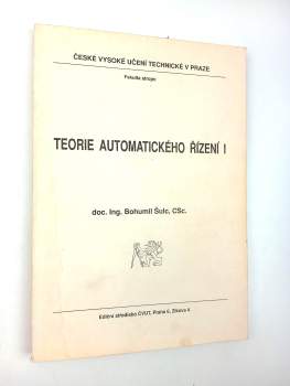 Teorie automatického řízení I
