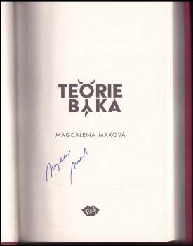 Magdalena Maxová: Teorie býka