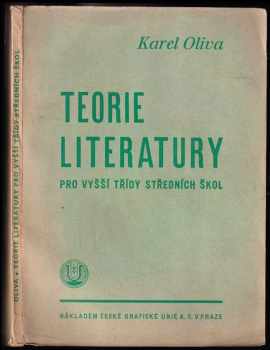 Teorie literatury pro vyšší třídy středních škol