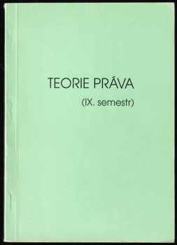 Teorie práva