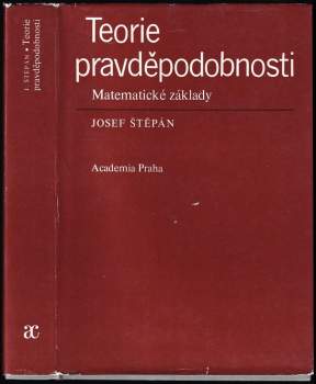 Josef Štěpán: Teorie pravděpodobnosti
