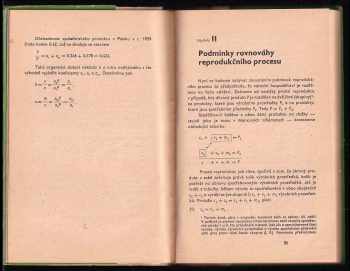 Oskar Lange: Teorie reprodukce a akumulace