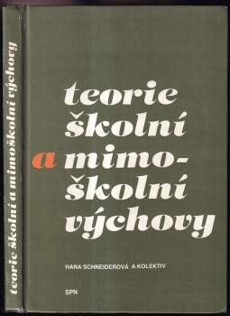 Teorie školní a mimoškolní výchovy