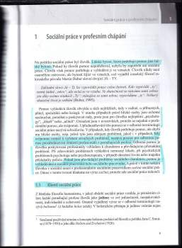 Andrej Mátel: Teorie sociální práce I