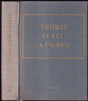 Teorie státu a práva I