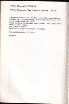 William Seward Burroughs: Teplouš
