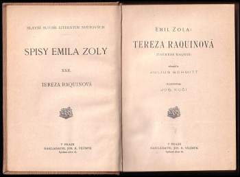 Émile Zola: Tereza Raquinová