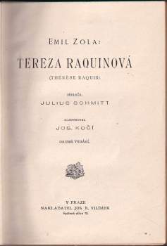 Émile Zola: Tereza Raquinová