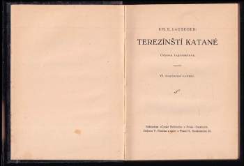 Emanuel Eugen Lauseger: Terezínští katané