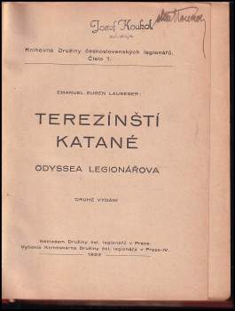 Emanuel Eugen Lauseger: Terezínští katané