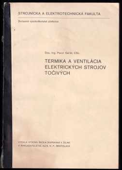 Termika a ventilácia elektrických strojov točivých