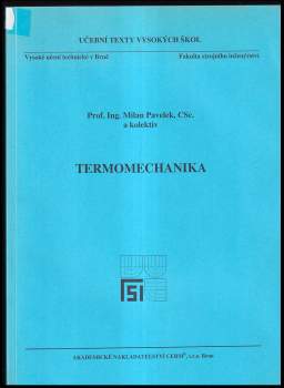 Milan Pavelek: Termomechanika