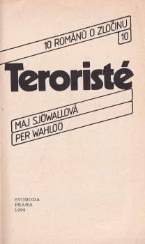 Per Wahlöö: Teroristé