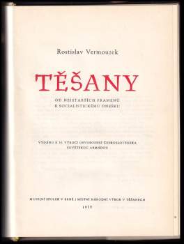 Rostislav Vermouzek: Těšany