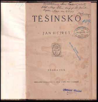 Jan Hejret: Těšínsko