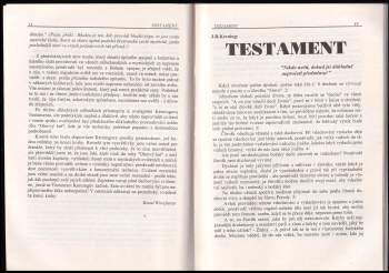 Karel Weinfurter: Testament ; Praktická mystika : (II. díl Ohnivého keře)
