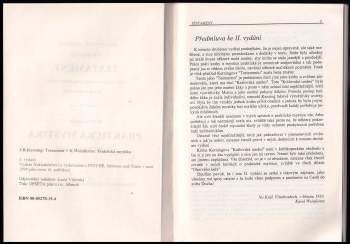 Karel Weinfurter: Testament ; Praktická mystika : (II. díl Ohnivého keře)