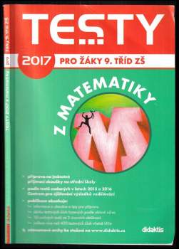 Testy 2017 pro žáky 9. tříd ZŠ z matematiky