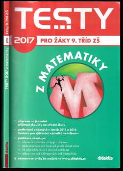 P.; Pupík,: Testy 2017 z matematiky pro žáky 9. tříd ZŠ