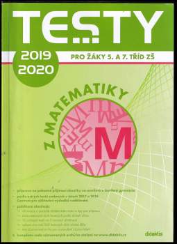 Testy 2019-2020 pro žáky 5. a 7. tříd ZŠ z matematiky