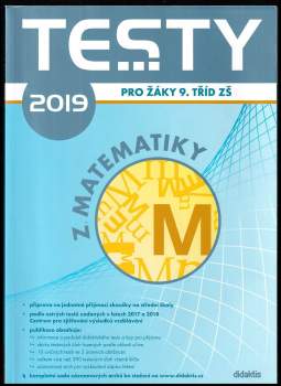 Testy 2019 pro žáky 9. tříd ZŠ z matematiky