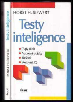 Testy inteligence - Horst H Siewert (1997, Ikar) - ID: 847162