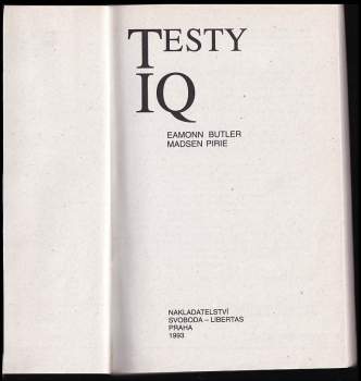 Eamonn Butler: Testy IQ