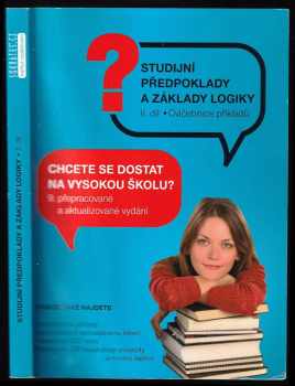 Pavel Kotlán: Testy obecných studijních předpokladů a základy logiky