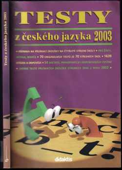 Testy z českého jazyka 2003