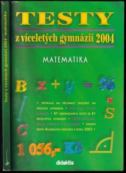 Testy z víceletých gymnázií 2004