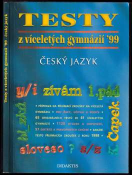 Testy z víceletých gymnázií