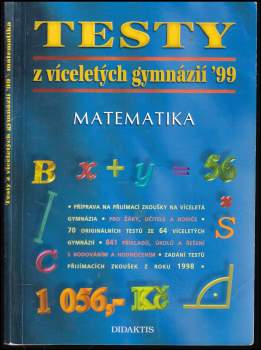 Testy z víceletých gymnázií '99