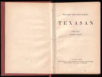 William MacLeod Raine: Texasan
