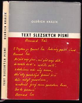 Text Slezských písní