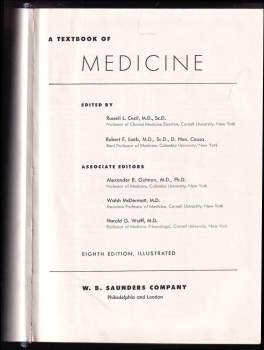 Russell L Cecil: Textbook Of Medicine