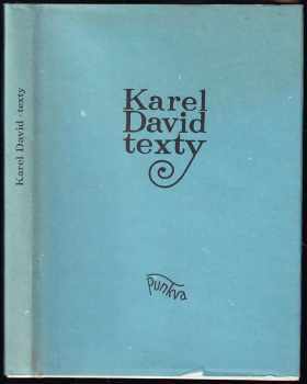 Karel David: Texty