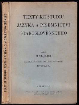 Texty ke studiu jazyka a písemnictví staroslověnského