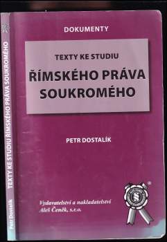 Texty ke studiu římského práva soukromého